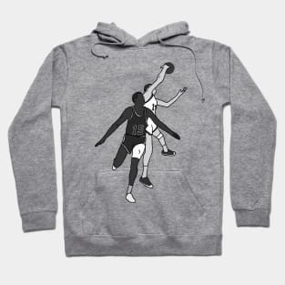 Havlicek Stole The Ball! (Black And White) Hoodie